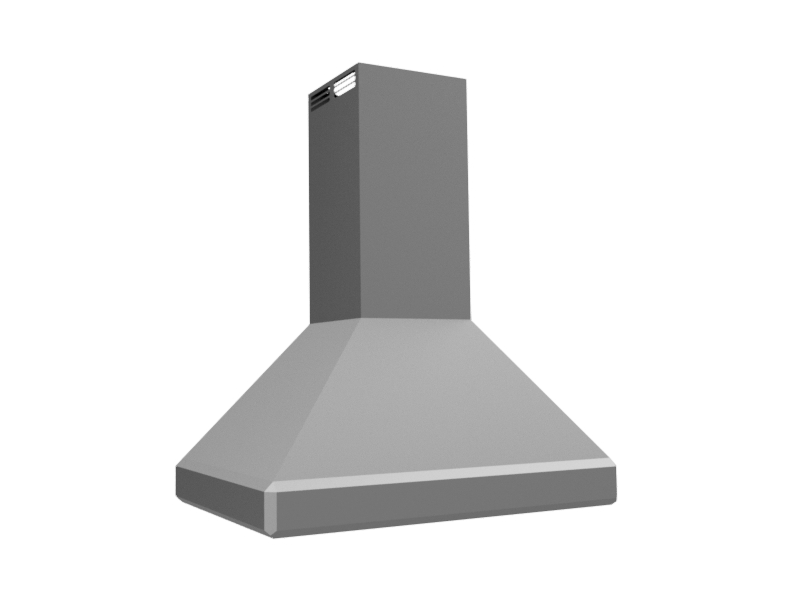 36" Vent-A-Hood ARS Duct Free Euro Style Island Range Hood - ISDAH18-K36SS