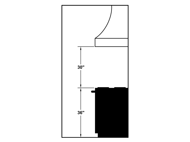 54" Vent-A-Hood Premier Magic Lung Designer Series Wall Mounted Range Hood - JDH354/C1SS