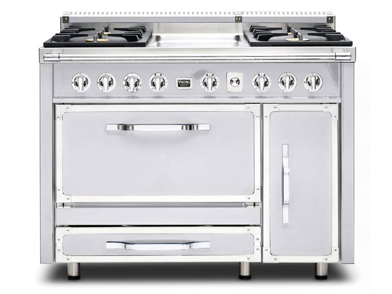 48" Viking Tuscany Series Freestanding Dual-Fuel Range With Convection - TVDR4804GAW