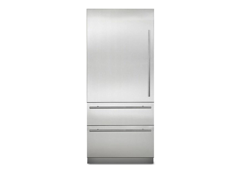 36" Viking  Virtuoso Fully Integrated Bottom Freezer Refrigerator - MVBI7360WLSS