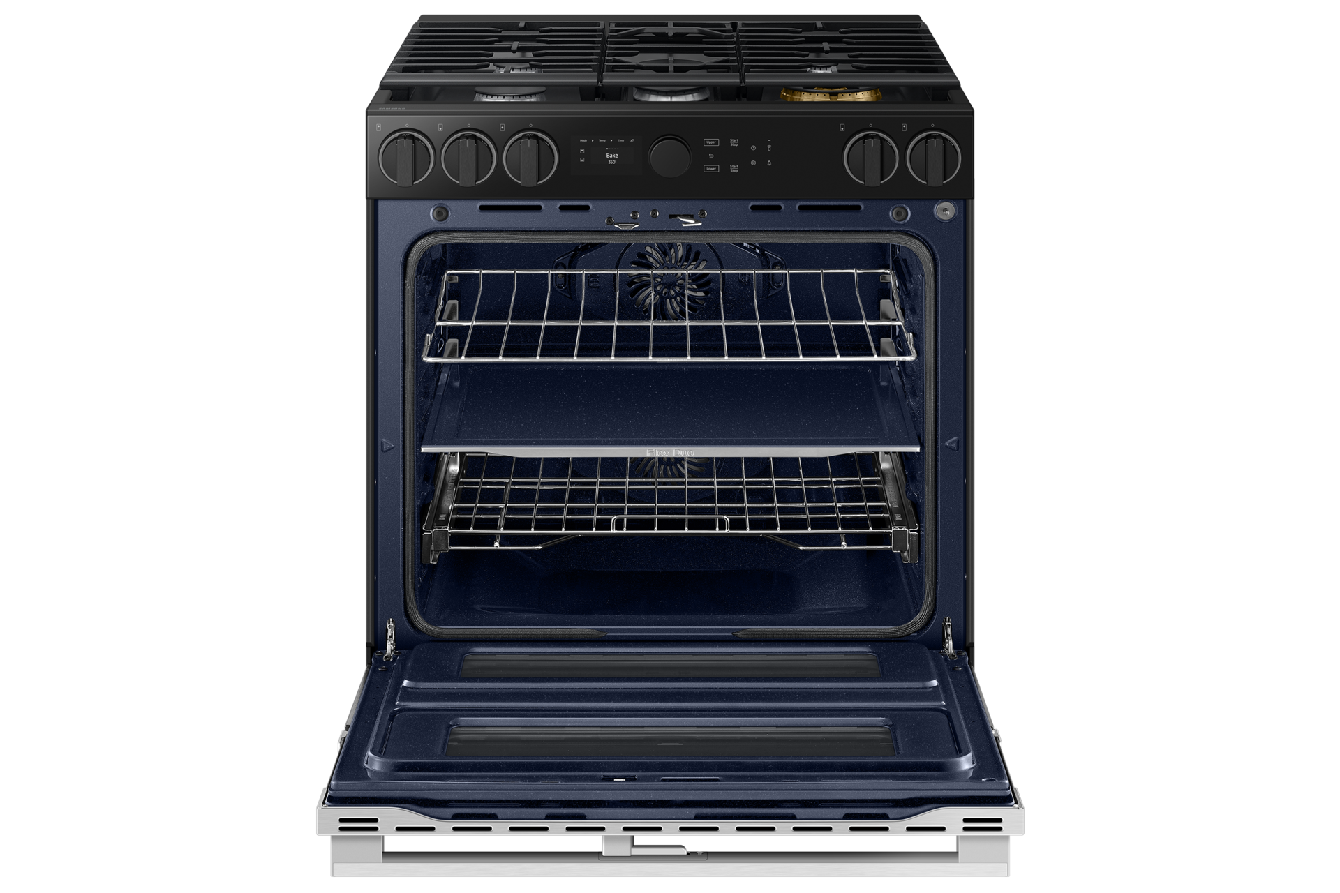 30" Samsung 6.0 Cu. Ft. Gas Slide-In Range with Oven Camera - NSY6DG8550SRAC