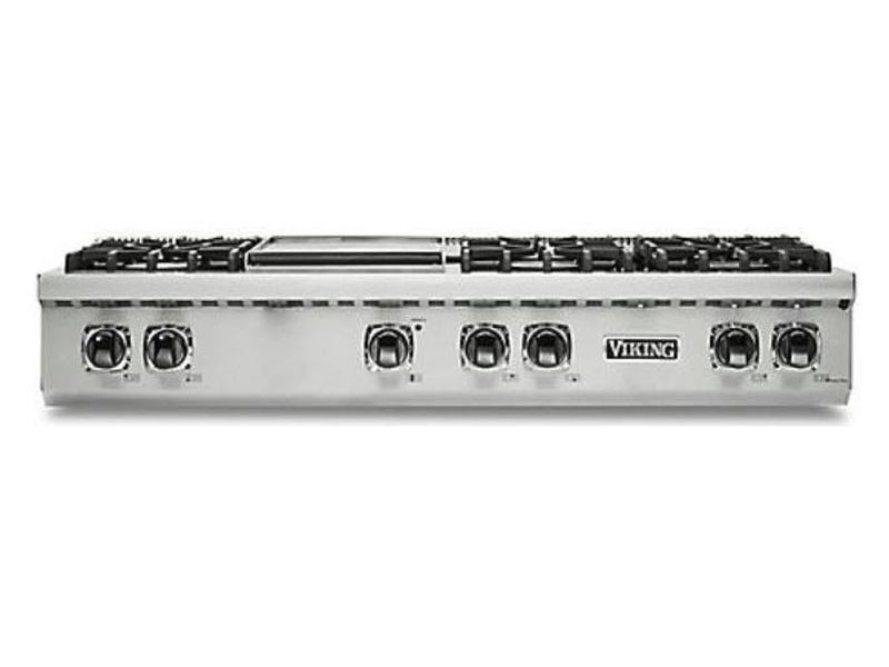 48" Viking 5 Series Gas Rangetop with TruPower Plus Burner - VRT5486GSSLP