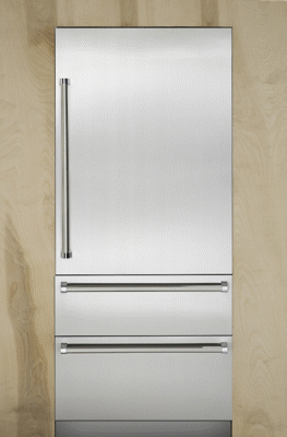 36" Viking  Fully Integrated Bottom-Freezer Refrigerator - VBI7360WLSS