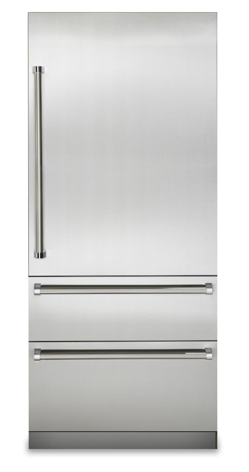 36" Viking Fully Integrated Bottom-Freezer Refrigerator - VBI7360WRSS