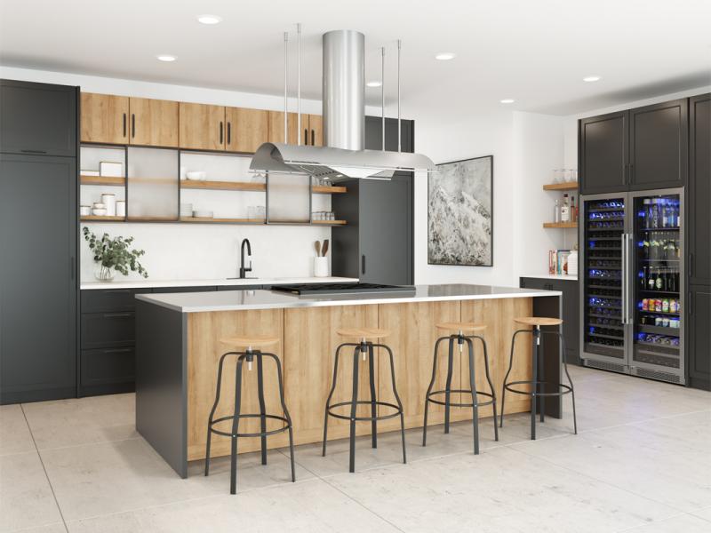 48" Zephyr Designer Series Trapeze Island - CTP-E48CSX