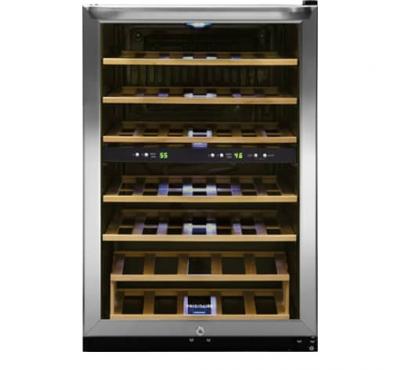 22" Frigidaire 38 Bottle Two-Zone Wine Cooler - FFWC3822QS
