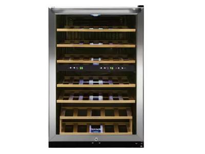 22" Frigidaire 38 Bottle Two-Zone Wine Cooler - FFWC3822QS