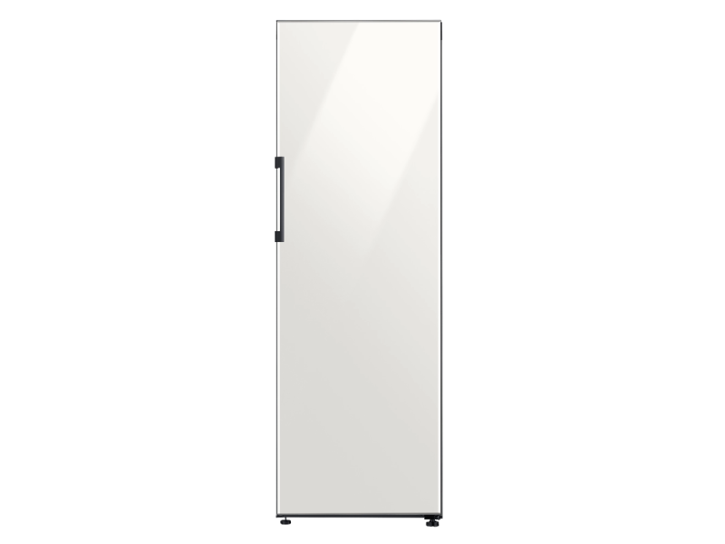 24" Samsung 14 Cu. Ft. Bespoke 1-door Column Refrigerator With White Glass Panel - F-RR14T7414A35