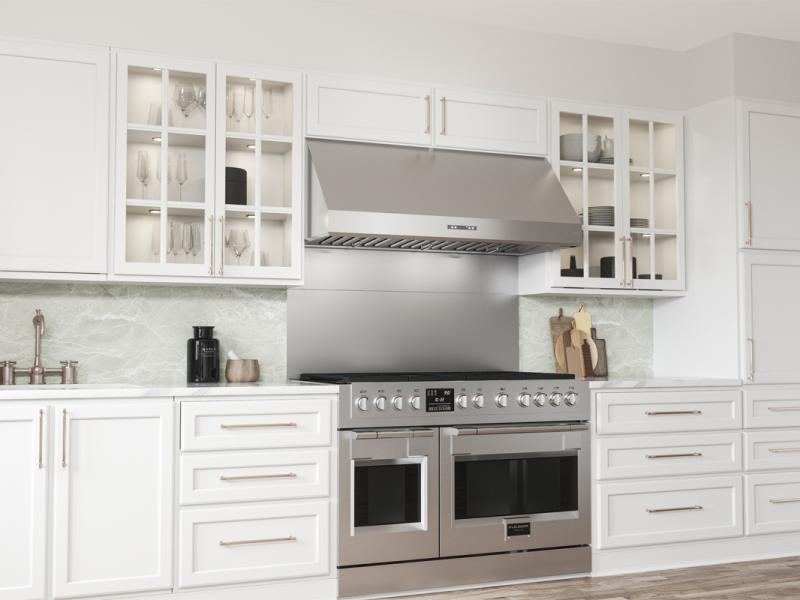 48" Zephyr Tidal II Wall Mount Range Hood in Stainless Steel - AK7448AS