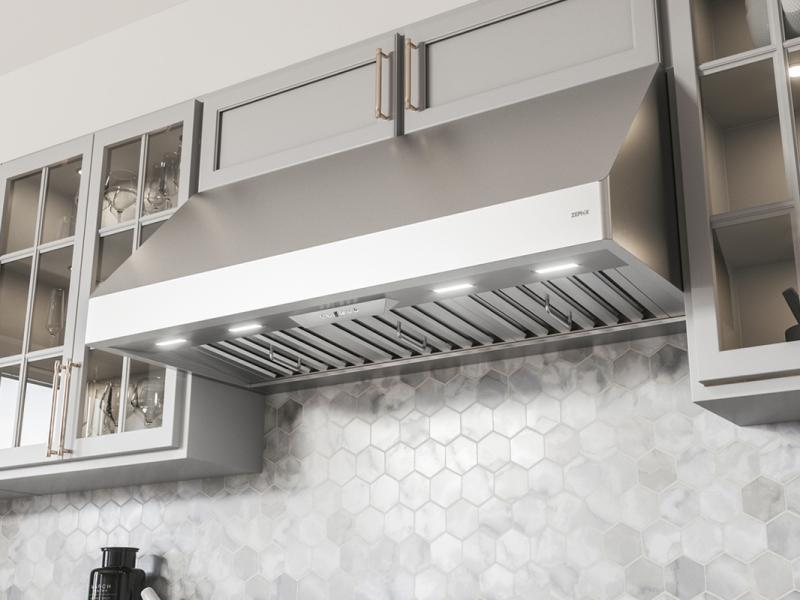 54" Zephyr Pro Collection Tempest II Wall Mount Hood - AK7554CS