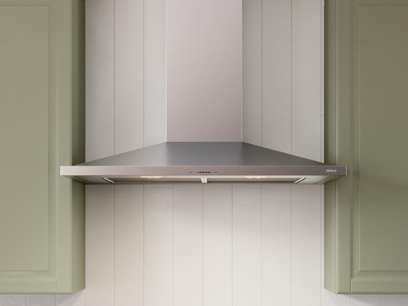 36" Zephyr Core Collection Anzio Wall Mount Range Hood in Stainless Steel - ZAN-M90DS