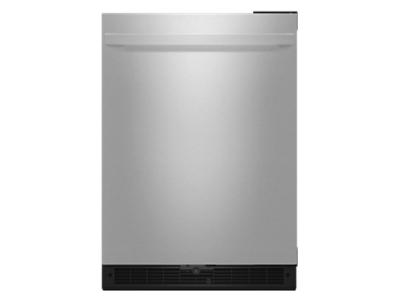  24" Jenn-Air NOIR Under Counter Solid Door Refrigerator, Right Swing - JURFR242HM