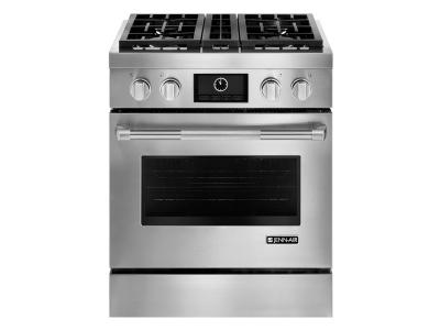 30" Jenn-Air Pro-Style Dual-Fuel Range with MultiMode Convection, 30" - JDRP430WP