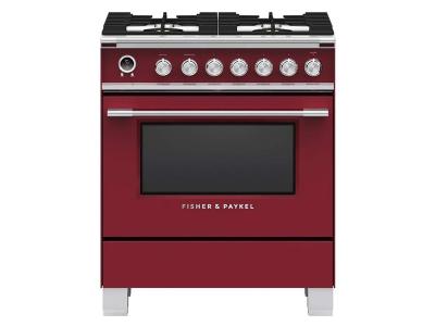 30" Fisher & paykel Dual Fuel Range - OR30SCG6R1