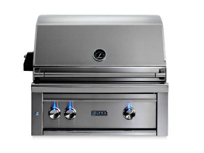 30" Lynx Professional Built-in Grill With All Trident Infrared Burners And Rotisserie - L30ATR