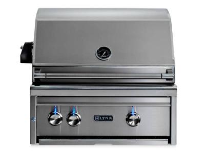 27" Lynx Professional Built In Grill With All Ceramic Burners And Rotisserie - L27R-3