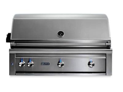 42" Lynx Professional Built In Grill With 1 Trident Infrared Burner And 2 Ceramic Burners And Rotisserie - L42TR