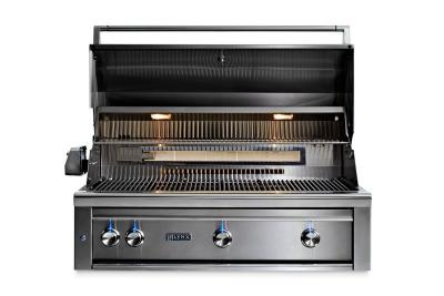 42" Lynx Professional Built In Grill With 1 Trident Infrared Burner And 2 Ceramic Burners And Rotisserie - L42TR