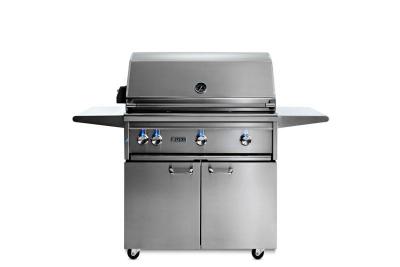 36" Lynx Professional Freestanding Grill With All Trident Burners And Rotisserie - LF36ATRF