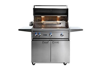 36" Lynx Professional Freestanding Grill With All Trident Burners And Rotisserie - LF36ATRF
