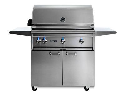 36" Lynx Professional Freestanding Grill With 1 Trident Infrared Burner And 2 Ceramic Burners - L36TRF