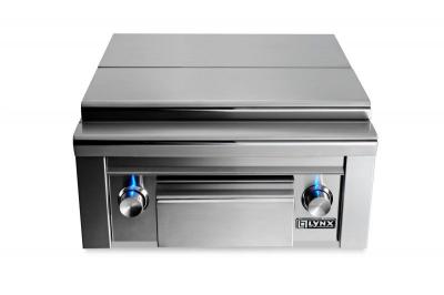 Lynx Professional Prep Center With Double Side Burner - LSB2PC-1