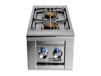 Lynx Professional Double Side-burners For Built-in Grills - LSB2-2