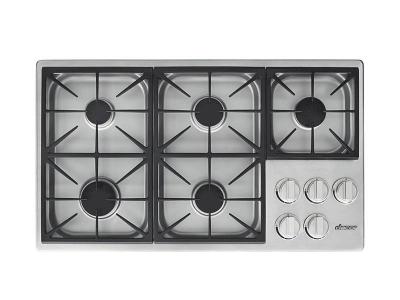 36" Dacor Professional Gas Cooktop - HDCT365GS/LP