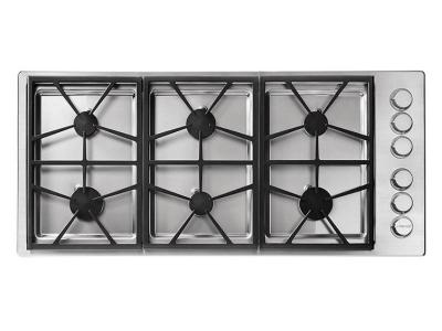 46" Dacor Professional Series Liquid Propane Gas Cooktop - HPCT466GS/LP