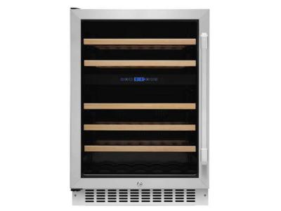 24" Dacor Professional Series Dual Zone Wine Cellar With Left Hinge - HWC242L