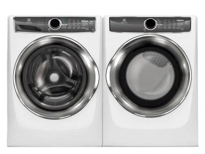 27" Electrolux 4.4 Cu. Ft. Front Load Washer and Front Load Electric Dryer - EFLS617SIW-EFME617SIW