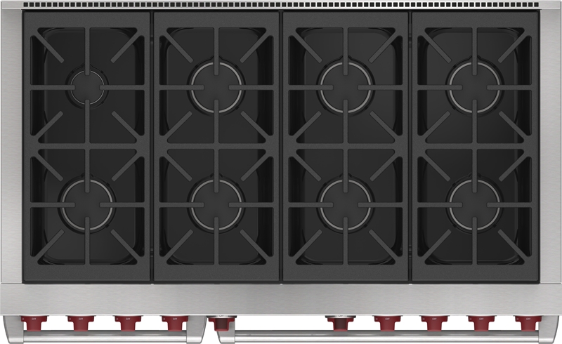 48" Wolf 7.8 Cu. Ft. Dual Fuel Range with 8 Burners - DF48850/S/P/LP