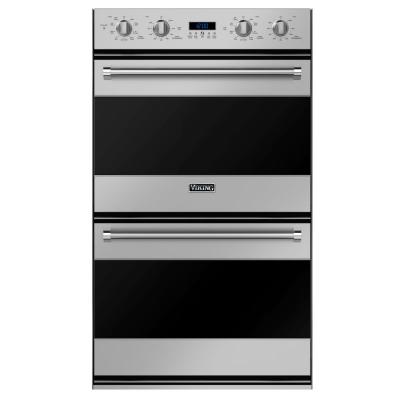 30" Viking Stainless Steel Built-In Double Electric Oven - RVDOE330SS