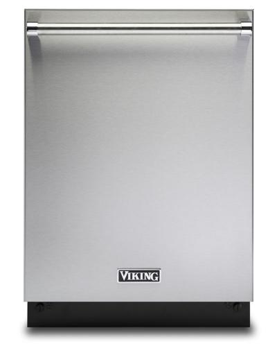 24" Viking  Dishwasher with Installed Professional Stainless Steel Panel - VDWU524SS