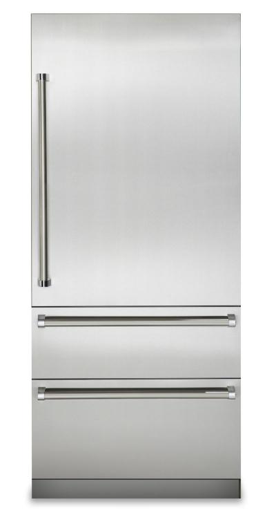 36" Viking Fully Integrated Bottom-Freezer Refrigerator - VBI7360WRSS