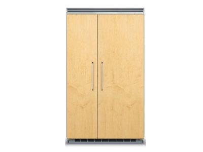 48" Viking Custom Panel Side-by-Side Refrigerator - FDSB5483