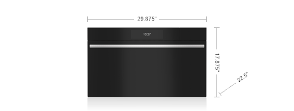 30" Wolf M Series Contemporary Convection Steam Oven - CSOP3050CM/B/T