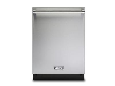 24" Viking  Dishwasher with Installed Professional Stainless Steel Panel - VDWU324SS