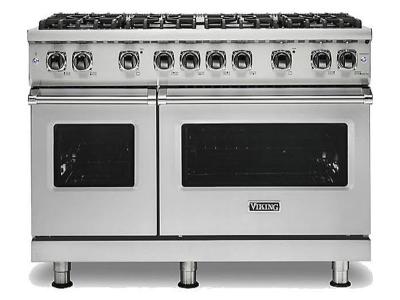 48" Viking 5 Series Freestanding Gas Range -VGR5488BSSLP