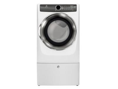 27" Electrolux Front Load Perfect Steam Washer And Front Load Perfect Steam Electric Dryer - EFLS517SIW-EFMC517SIW