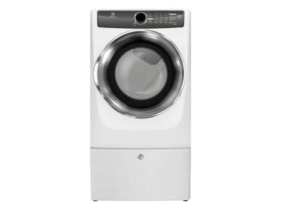 27" Electrolux Front Load Perfect Steam Washer And Front Load Perfect Steam Gas Dryer - EFLS517SIW-EFMG517SIW