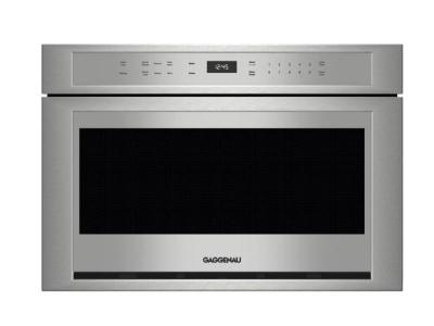 24" Gaggenau 400 series Built-in Microwave Drawer Stainless Steel - MW420620