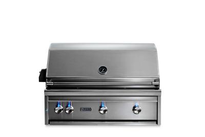 36" Lynx Professional Built-in Grill With All Trident Burners, Flametrak And Rotisserie - LF36ATR-NG