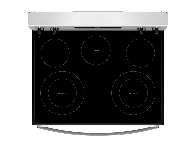 30" Whirlpool 5.3 Cu. Ft. Freestanding Electric Range with Steam Clean - YWFES3330RZ