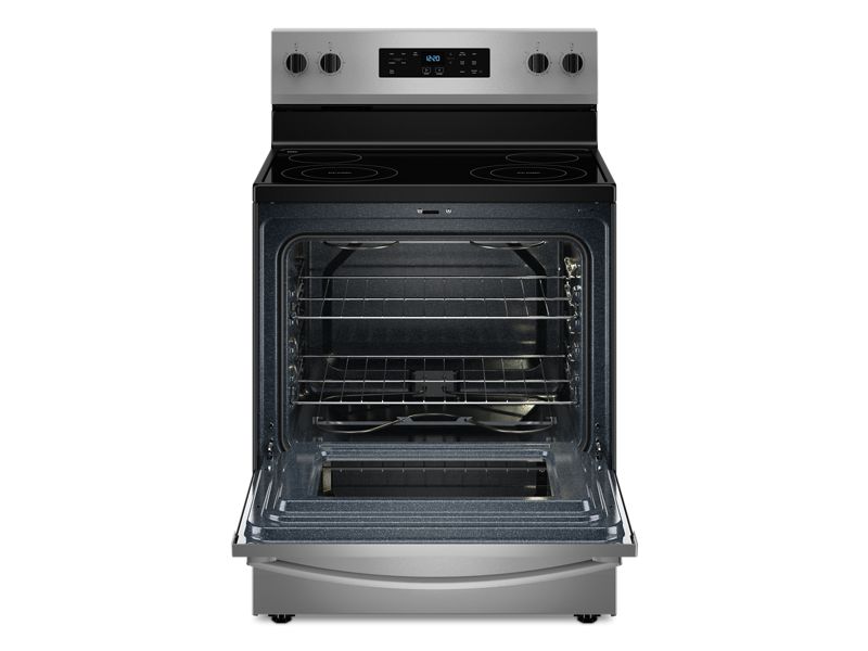 30" Whirlpool Freestanding Electric Range with 4 Elements - YWFES3530RS