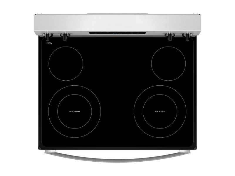 30" Whirlpool Freestanding Electric Range with 4 Elements - YWFES3530RS