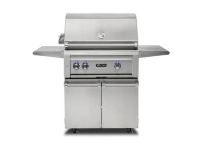 30" Viking Freestanding Grill (Natural Gas) - VQGFS5300NSS