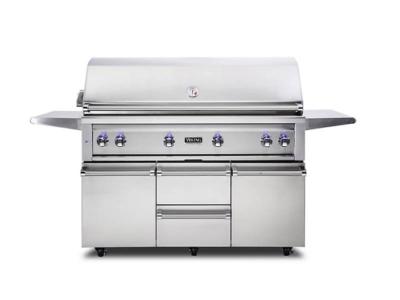 54" Viking Freestanding Gas Grill (Liquid Propane) - VQGFS5540LSS