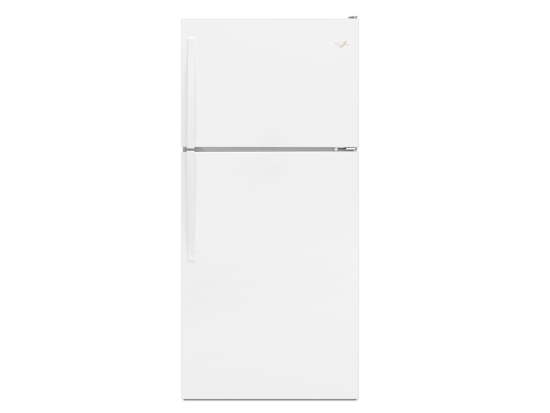 30" Whirlpool 18.2 Cu. Ft. Top-Freezer Refrigerator With Flexi-Slide Bin - WRT318FZDW