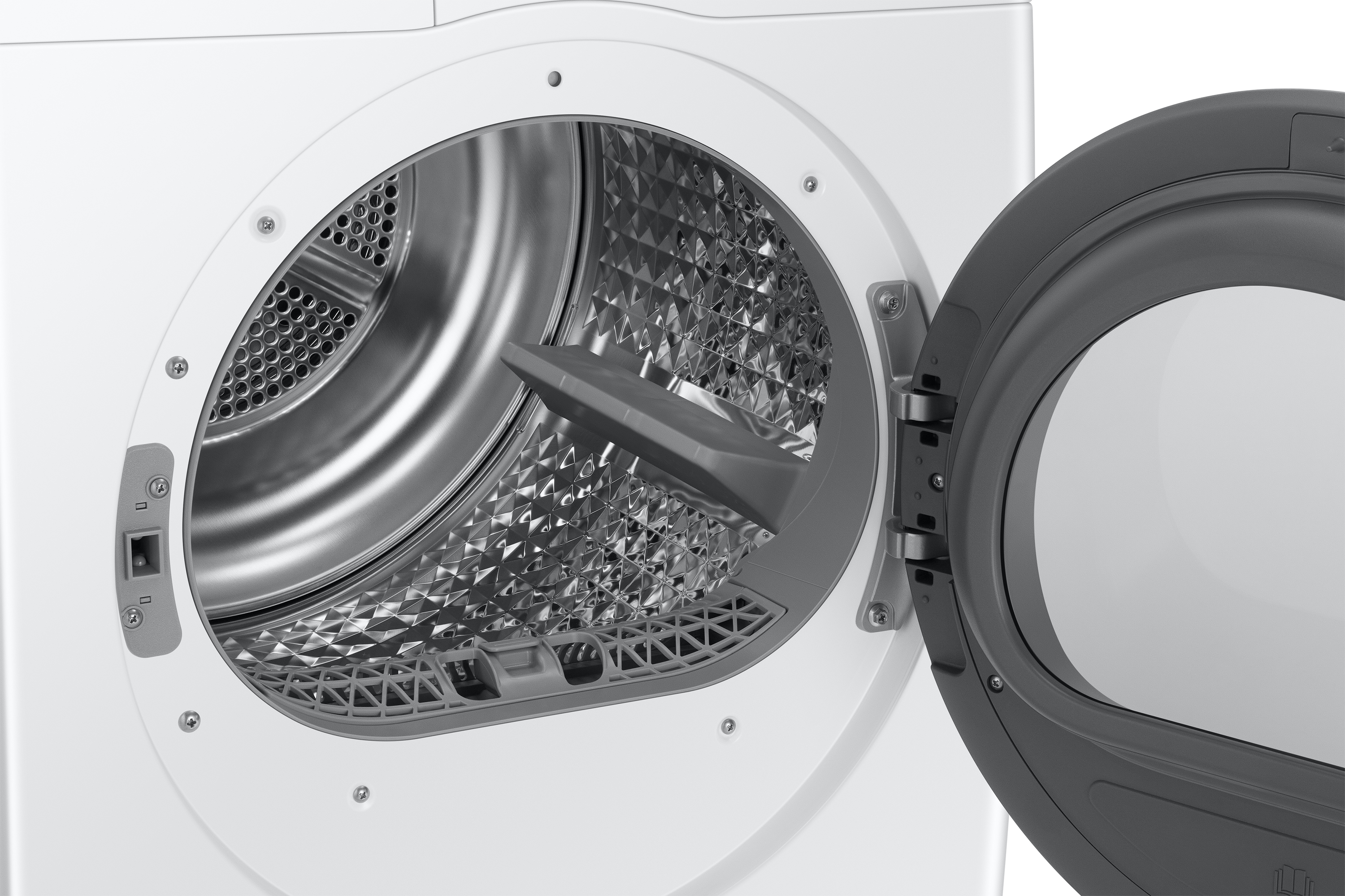 24" Samsung 4.0 Cu. Ft. Dryer with Heat Pump Technology and 40 Plus Express Cycle - DV25B6800HW/AC